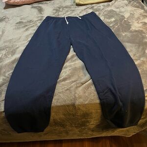 Navy Sweatpants Mens